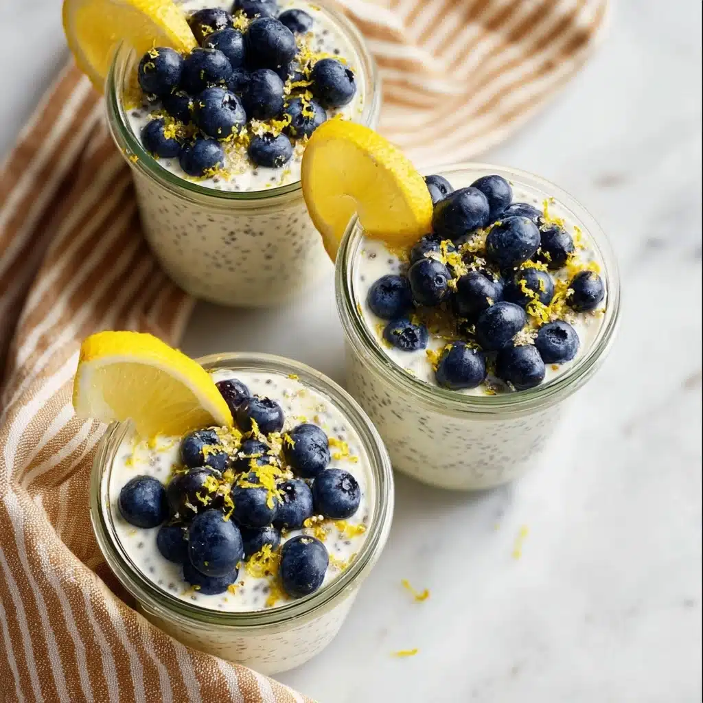 Easy Lemon Poppy Seed Overnight Oats Recipe - Recipe Image