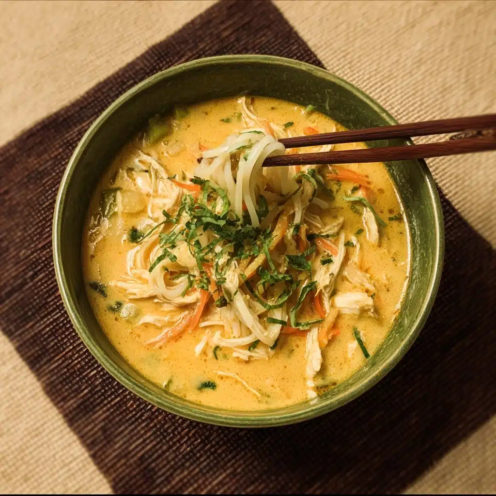Creamy Thai Coconut Soup Recipe - Recipe Image