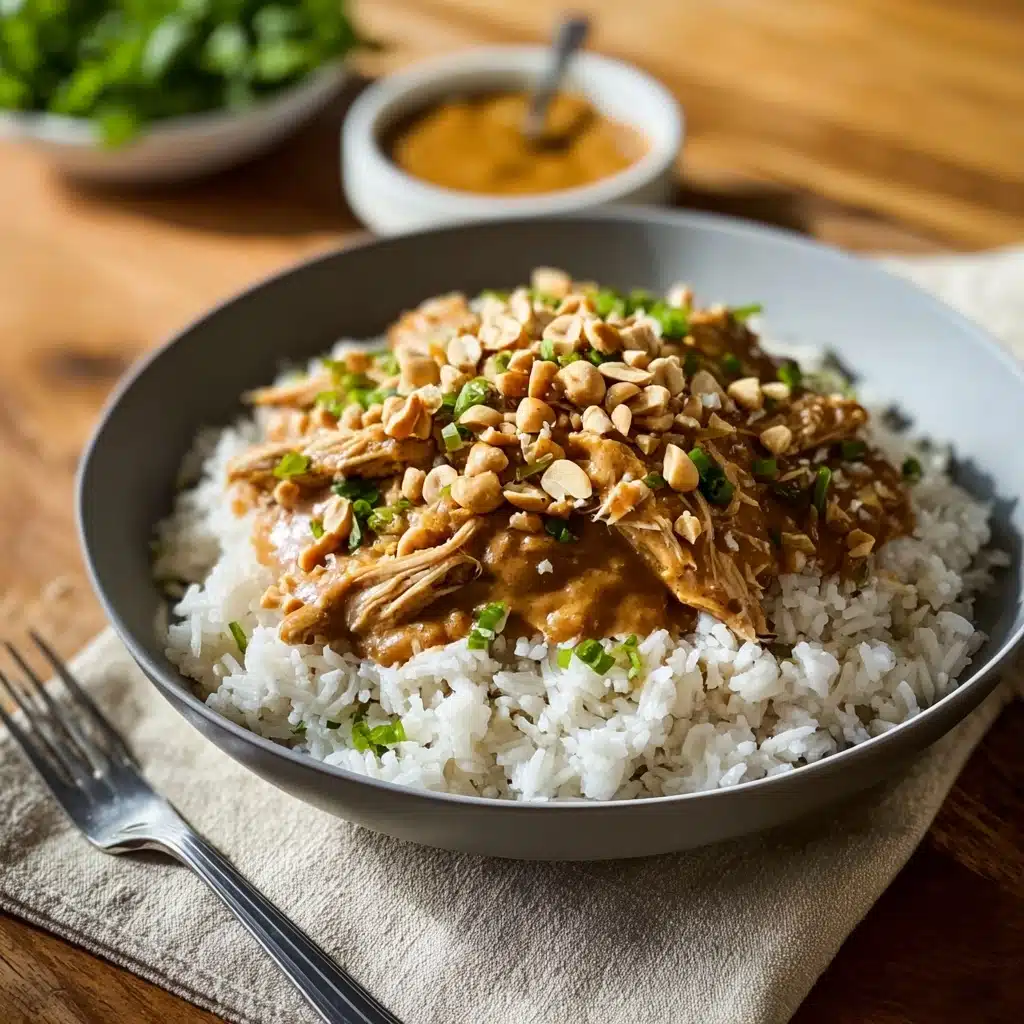 Easy Thai Peanut Chicken Recipe - Recipe Image