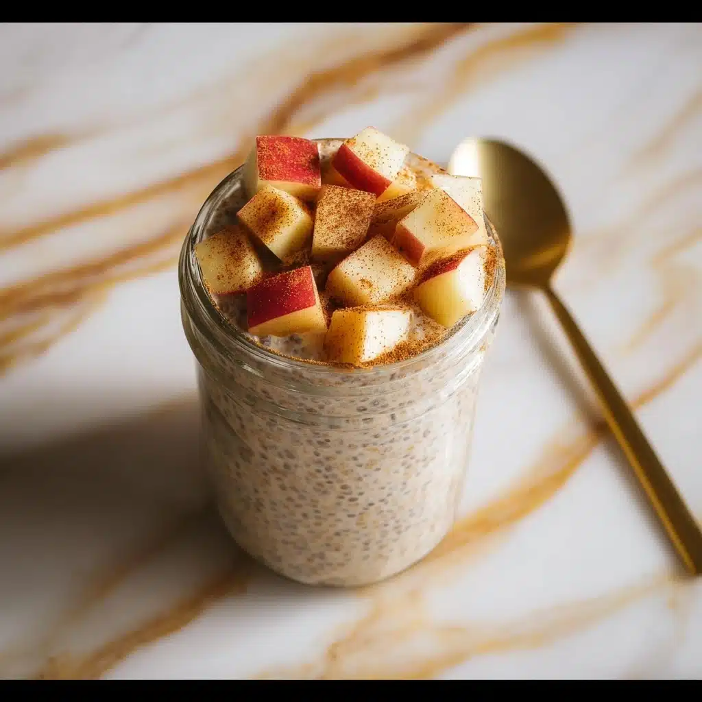 Apple Cinnamon Overnight Oats Recipe - Recipe Image