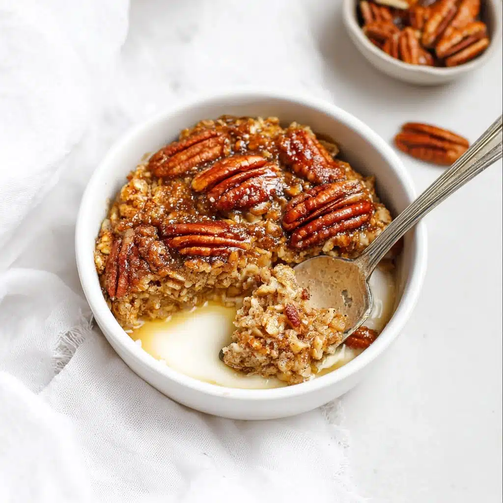 Pecan Pie Baked Oatmeal Recipe - Recipe Image