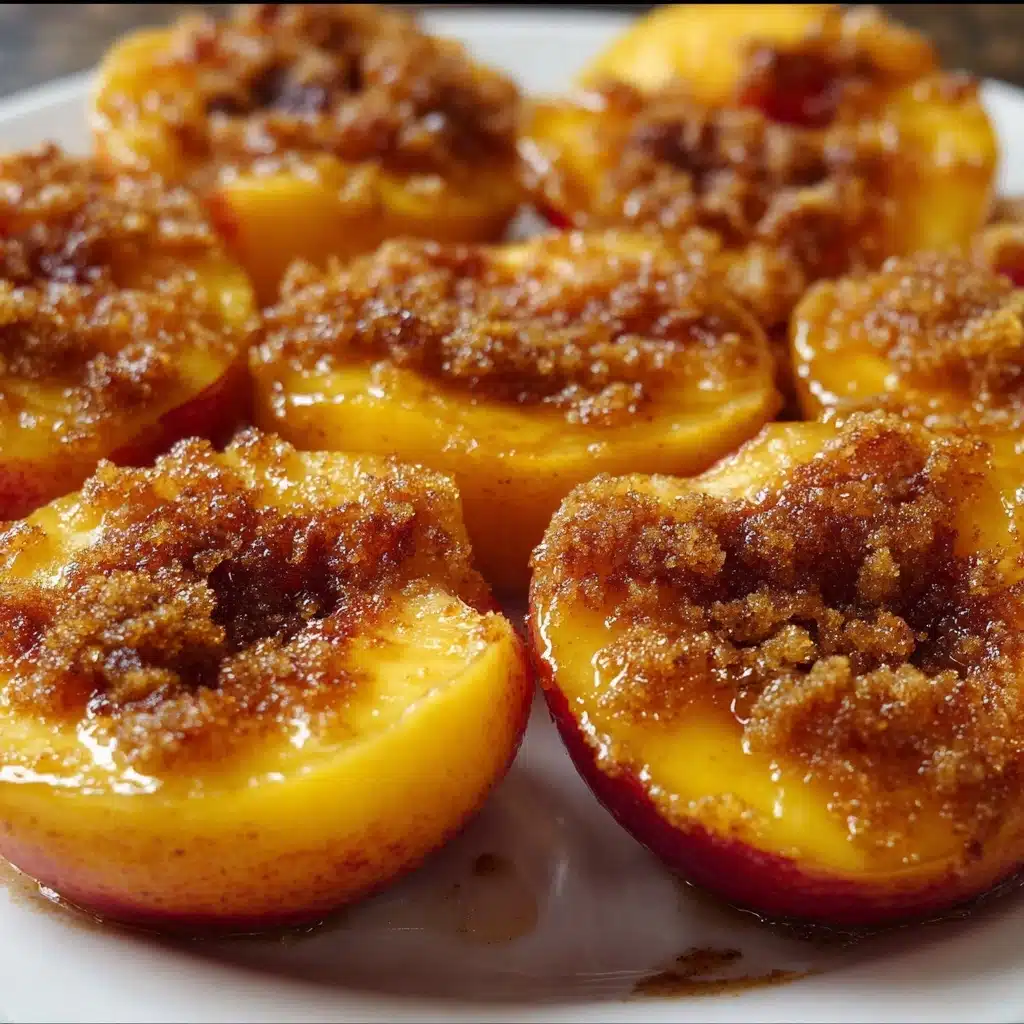 Brown Sugar Cinnamon Baked Peaches Recipe - Recipe Image