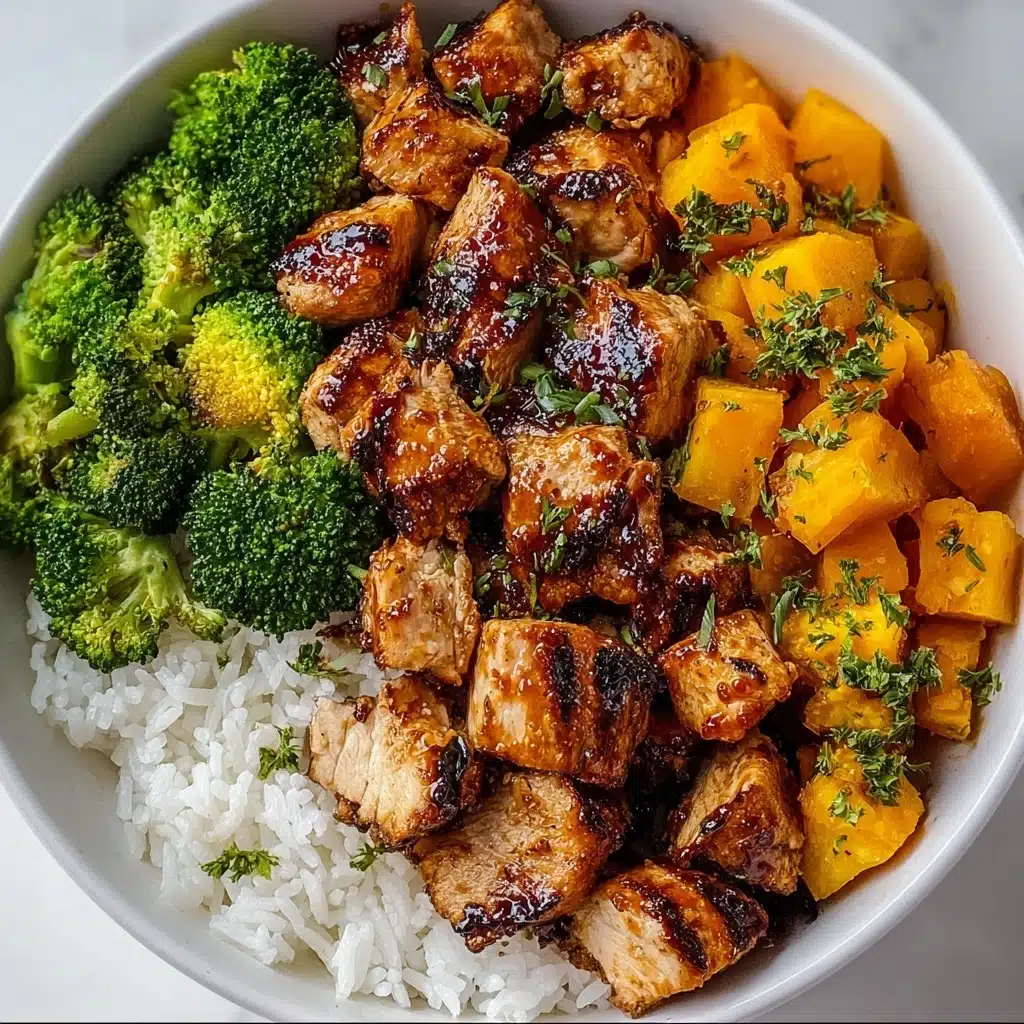 Hot Honey Chicken Bowls Recipe - Recipe Image