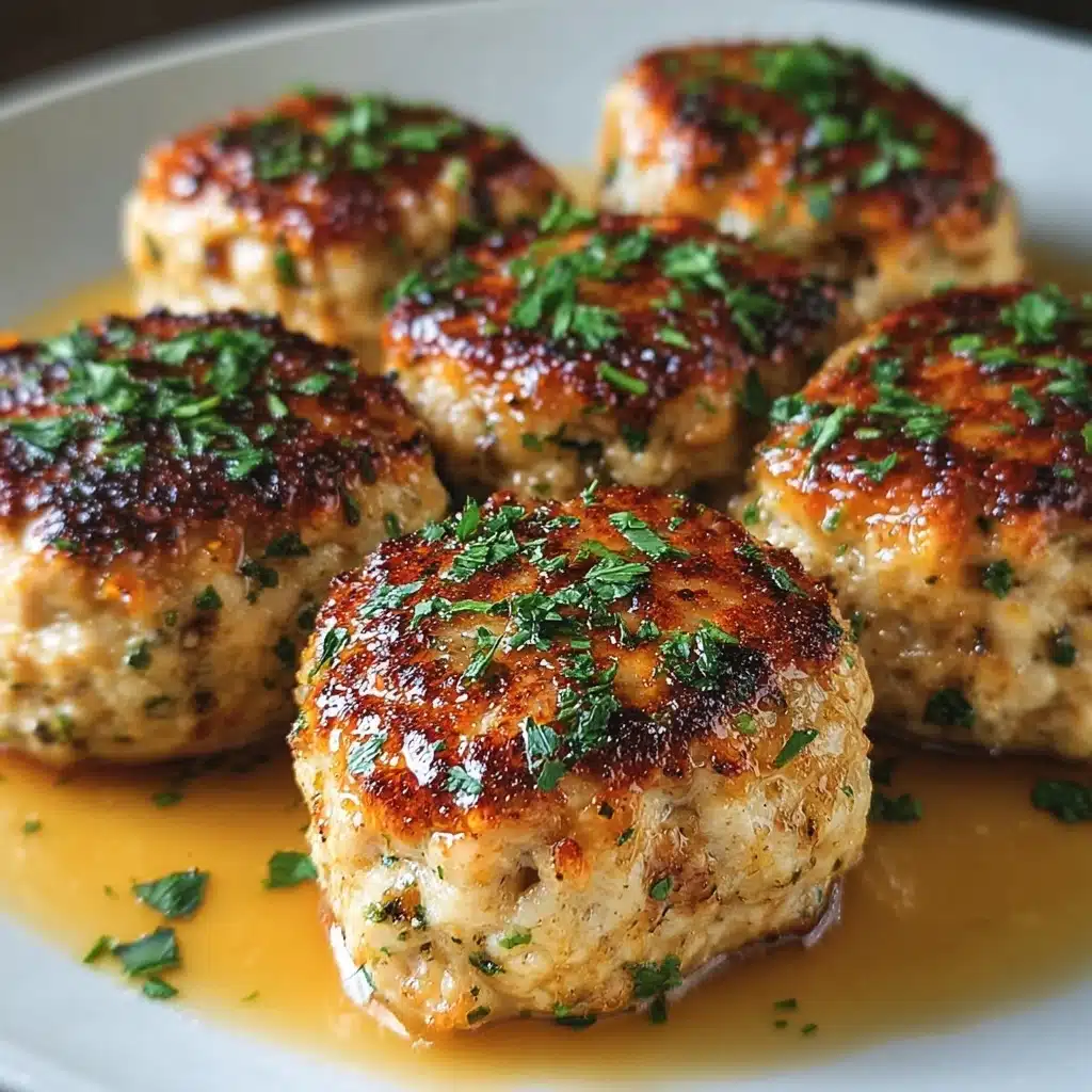 Garlic Parmesan Chicken Meatloaves Recipe - Recipe Image
