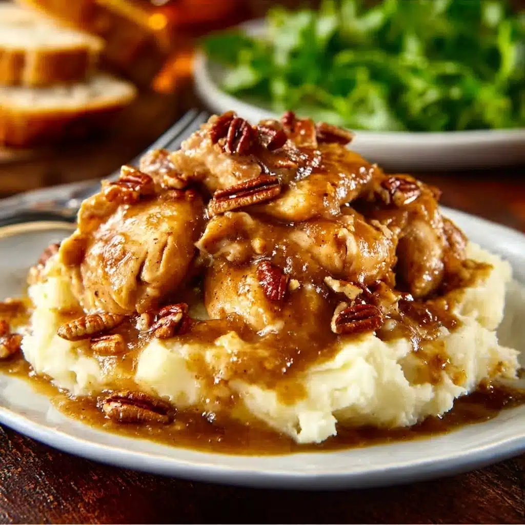 Maple Bourbon Pecan Chicken Recipe - Recipe Image