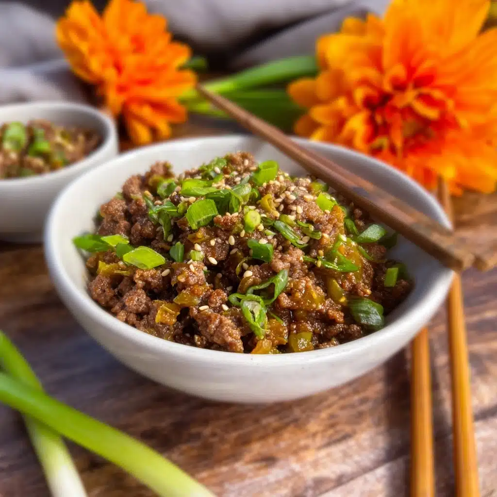 Low Carb Mongolian Ground Beef and Cabbage Recipe - Recipe Image