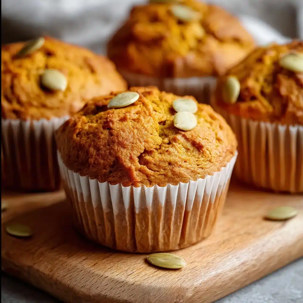 High-Protein, Cottage Cheese Pumpkin Muffins Recipe - Recipe Image