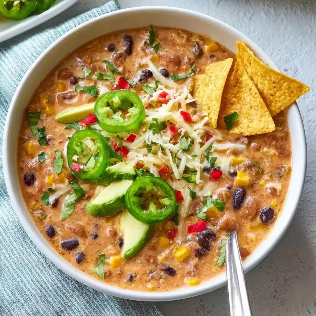 Crockpot Vegetarian Tortilla Soup Recipe - Recipe Image