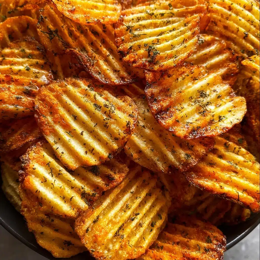 Air Fryer Spicy Dill Pickle Chips Recipe - Recipe Image