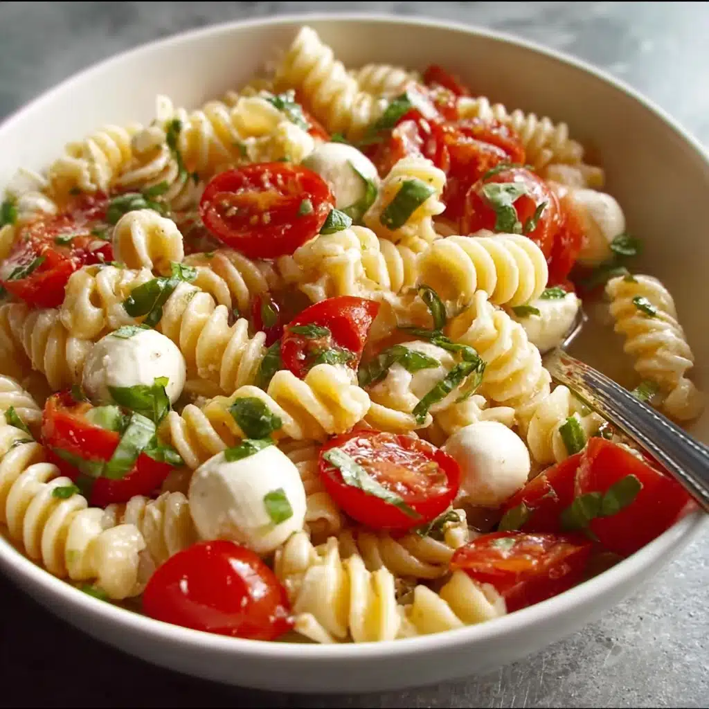 Caprese Pasta Salad Recipe - Recipe Image