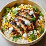 Street Corn Chicken Rice Bowl Recipe