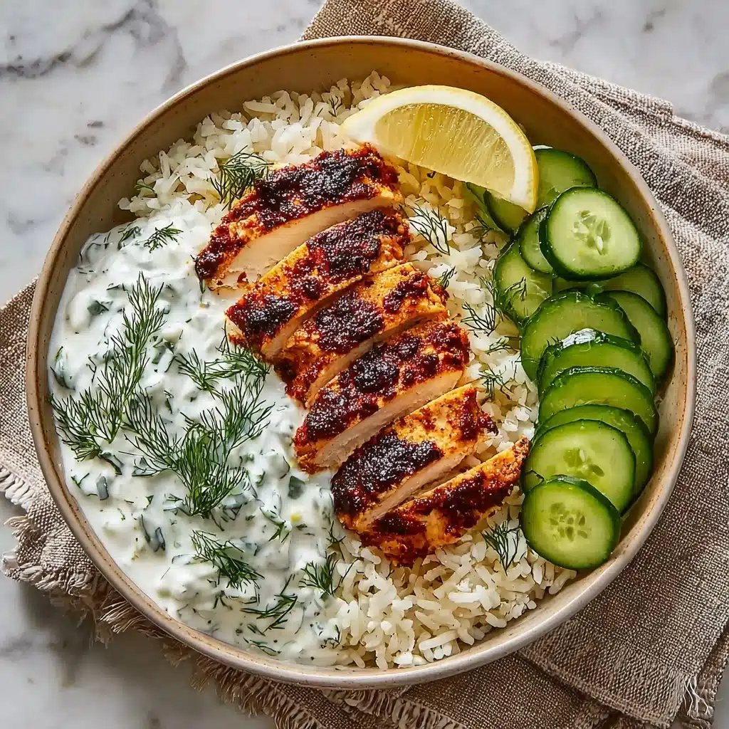 Chicken Tzatziki Bowls Recipe
