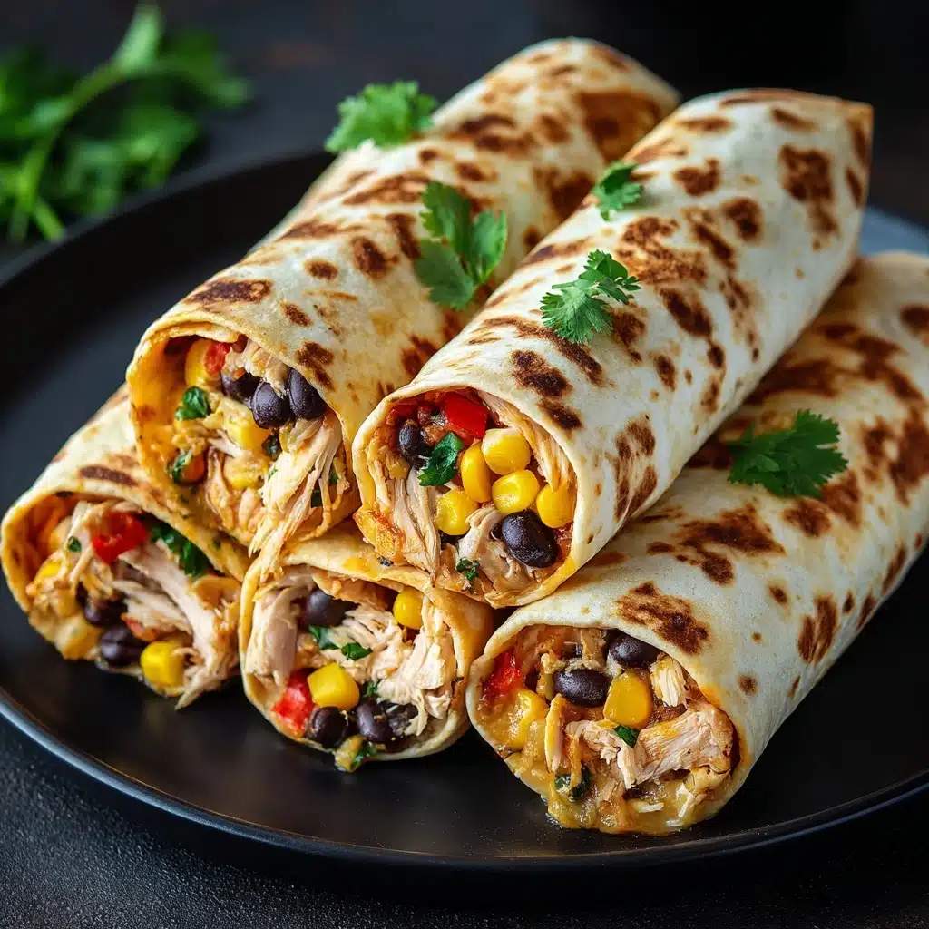 Southwest Chicken Roll Ups Recipe