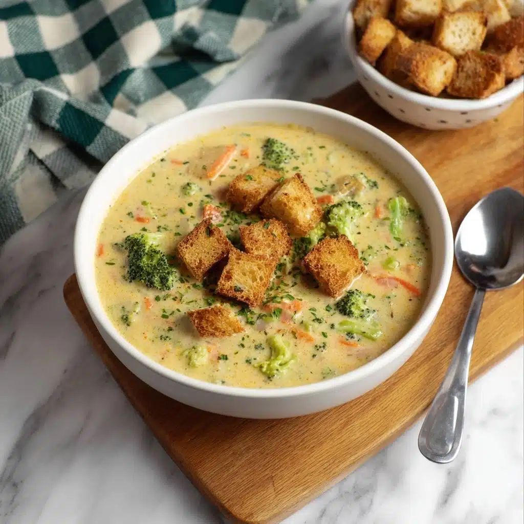 Smoked Gouda Broccoli Soup Recipe - Recipe Image