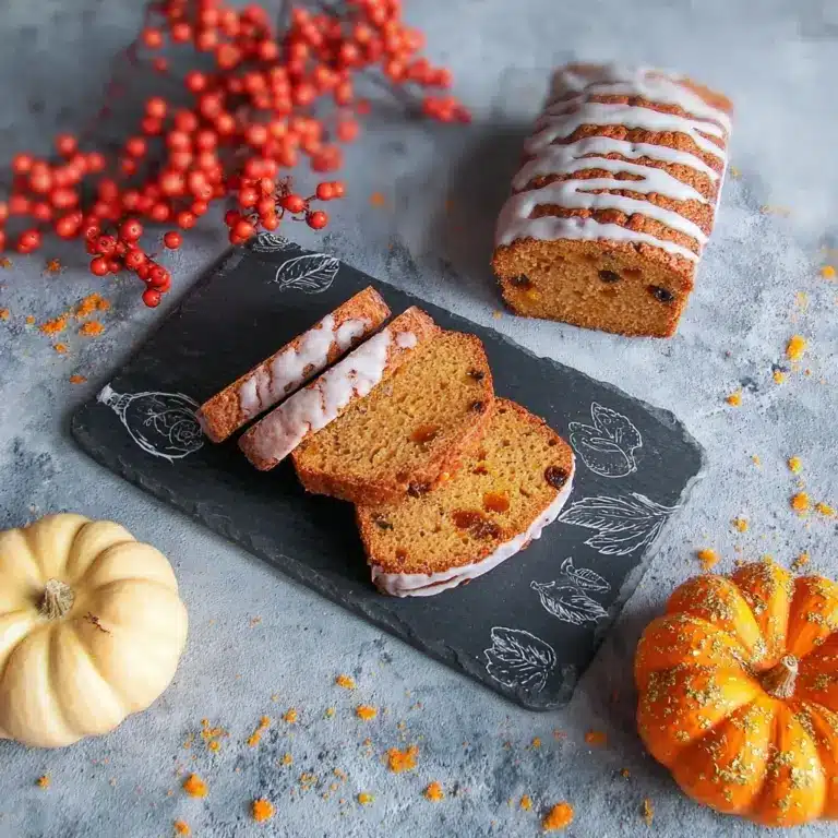 kin Bread with Streusel and Orange Glaze Recipe