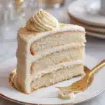 White Almond Wedding Cake Recipe