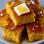 Pumpkin Cornbread with Cinnamon Honey Butter Recipe
