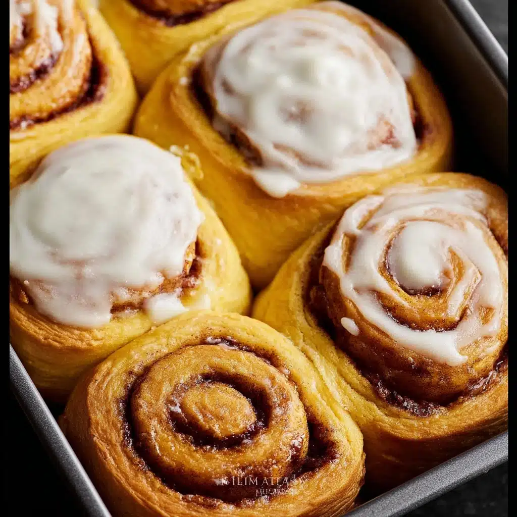 Pumpkin Cinnamon Rolls Recipe - Recipe Image