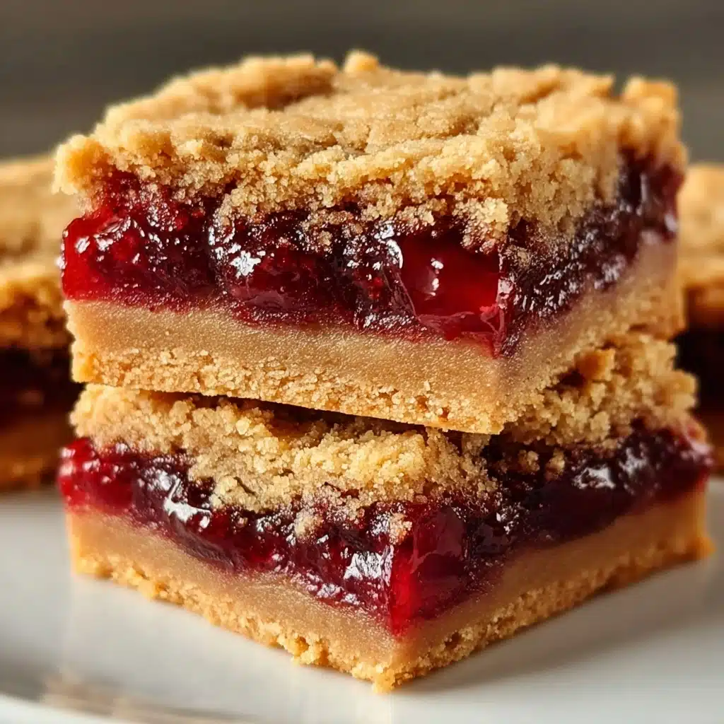 Peanut Butter and Jelly Bars Recipe