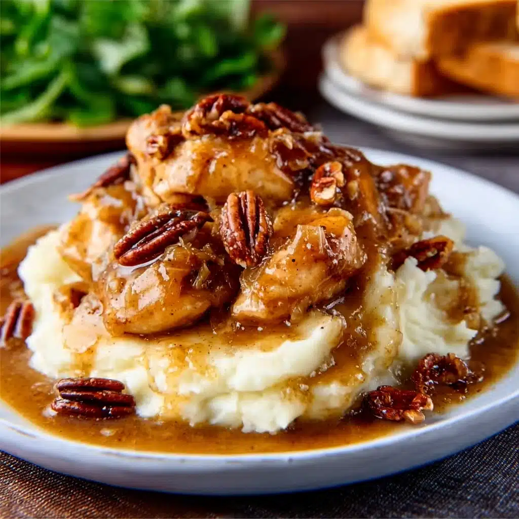 Maple Bourbon Pecan Chicken Recipe