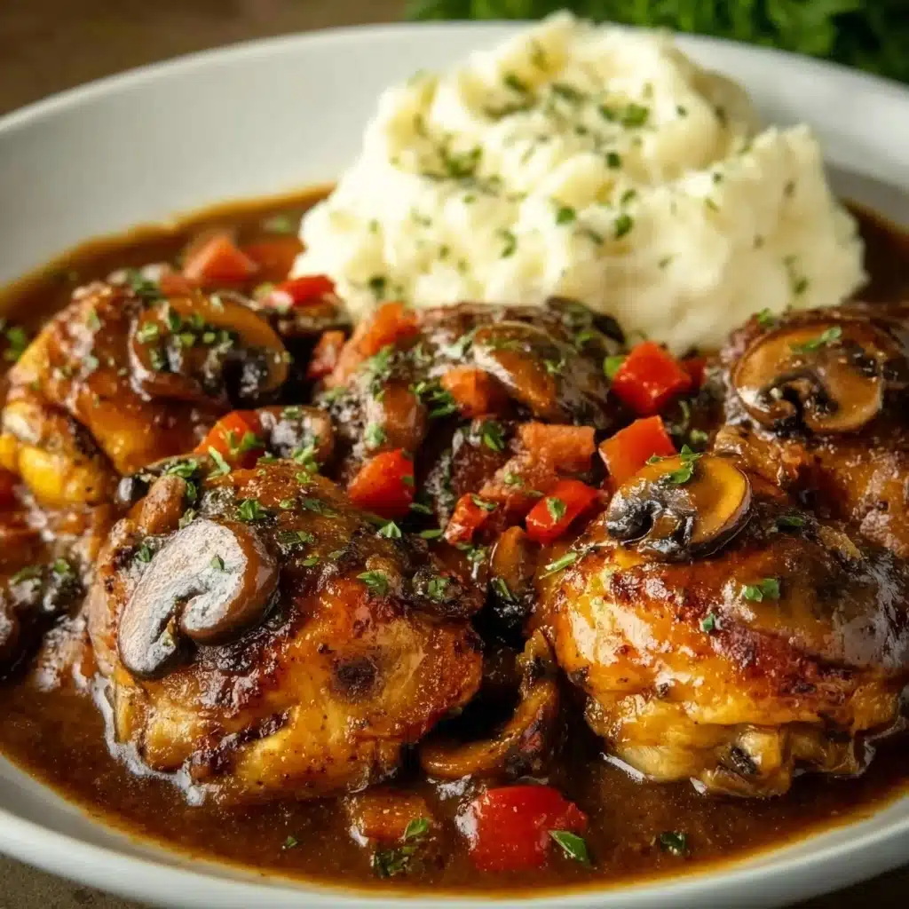 Classic French Hunter’s Chicken Recipe - Recipe Image
