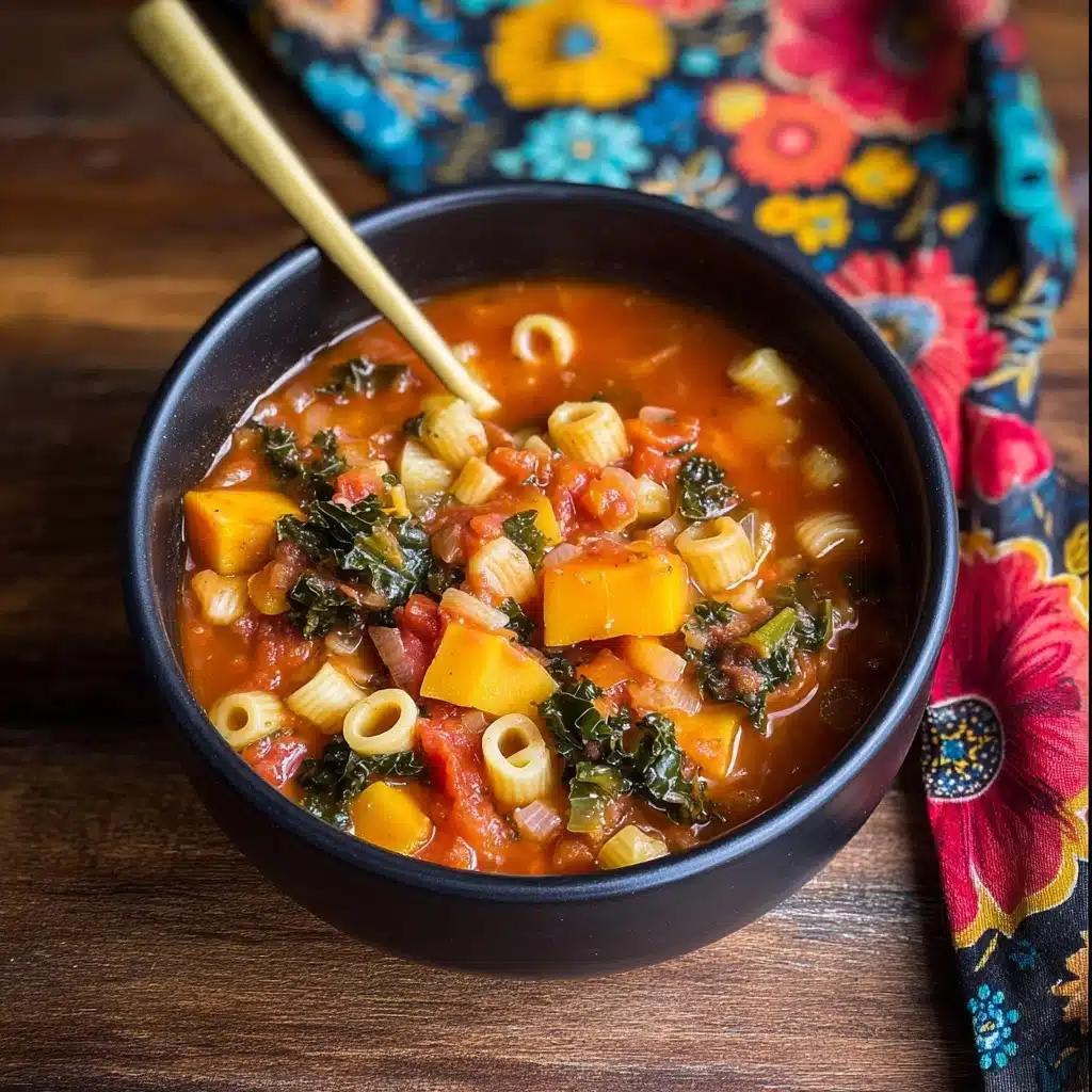 Butternut Squash Minestrone Recipe - Recipe Image