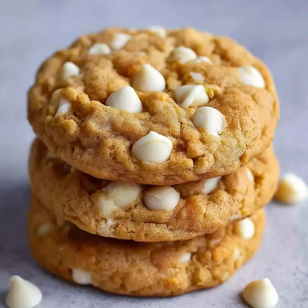 Soft Pumpkin White Chocolate Chip Cookies Recipe - Recipe Image