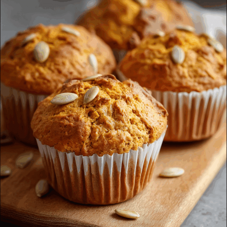 High-Protein, Cottage Cheese Pumpkin Muffins Recipe
