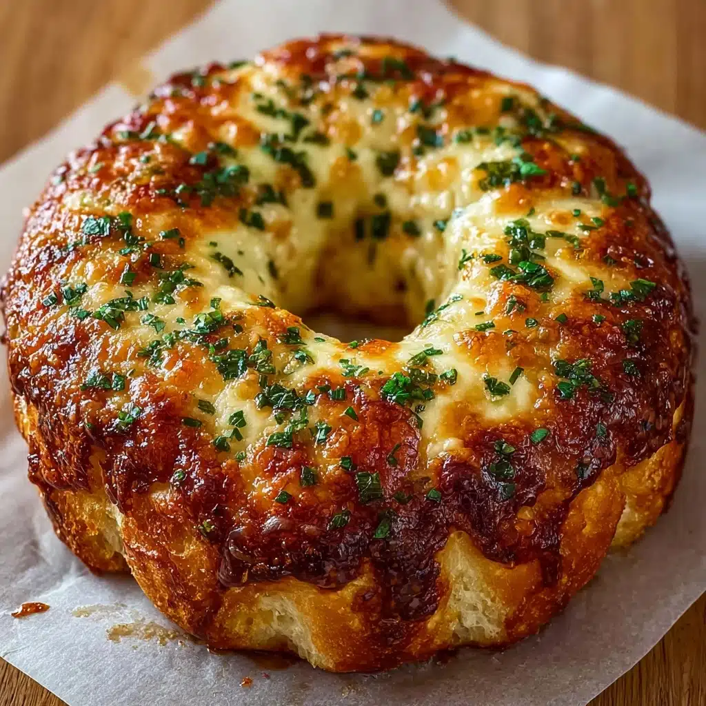 Chicken Alfredo Monkey Bread Recipe - Recipe Image