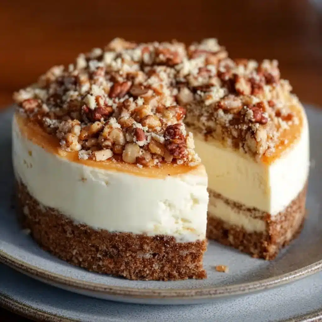 Carrot Cake Cheesecake Recipe - Recipe Image