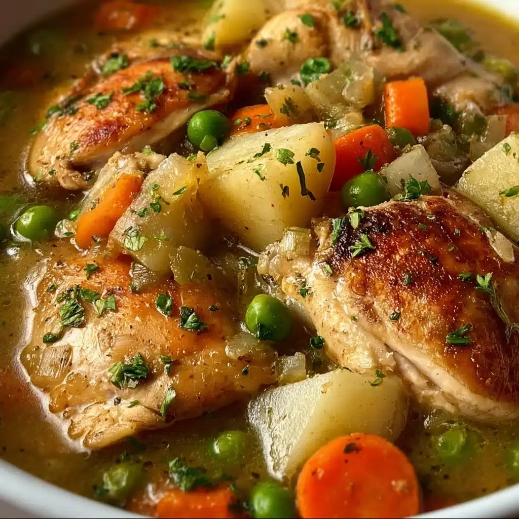 Slow Cooker Chicken Stew Recipe - Recipe Image