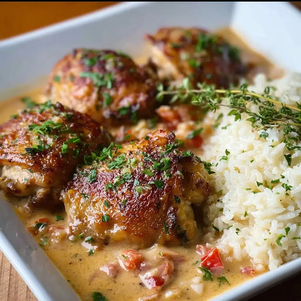 Italian Crockpot Chicken Thighs Recipe - Recipe Image