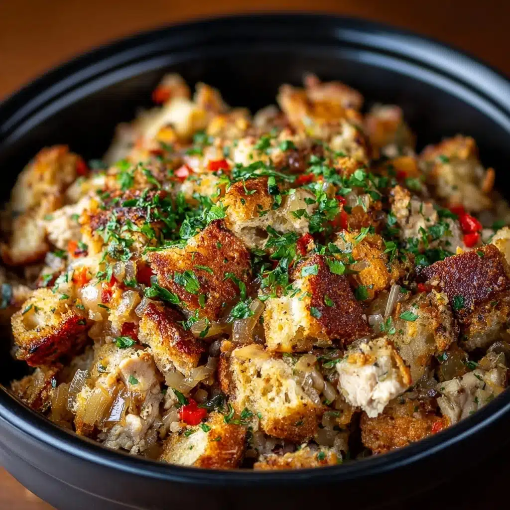 Crock Pot Chicken and Stuffing Dinner Recipe