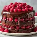 Chocolate Raspberry Layer Cake Recipe