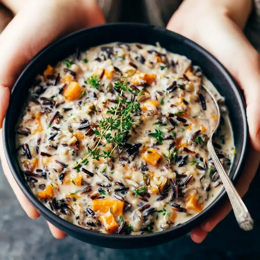 Crockpot Creamy Chicken and Wild Rice Casserole Recipe - Recipe Image