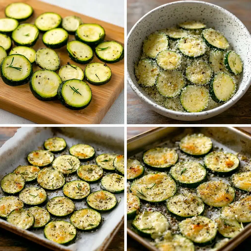 Crispy Baked Parmesan Zucchini Recipe - Recipe Image