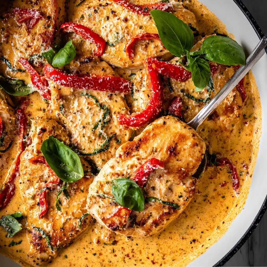 Creamy Pesto Chicken Recipe