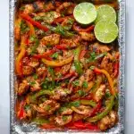 Sheet Pan Chicken Fajitas Recipe