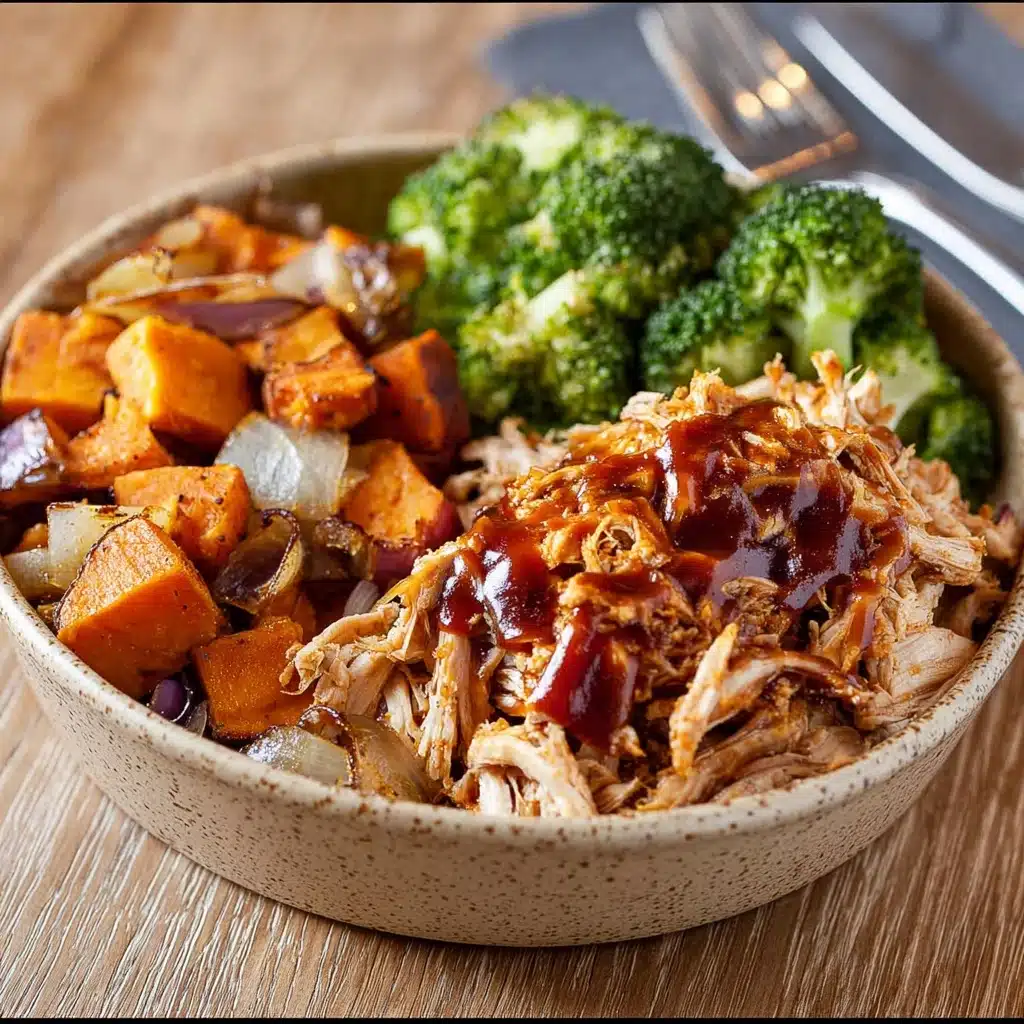 BBQ Chicken Sweet Potato Bowl Recipe