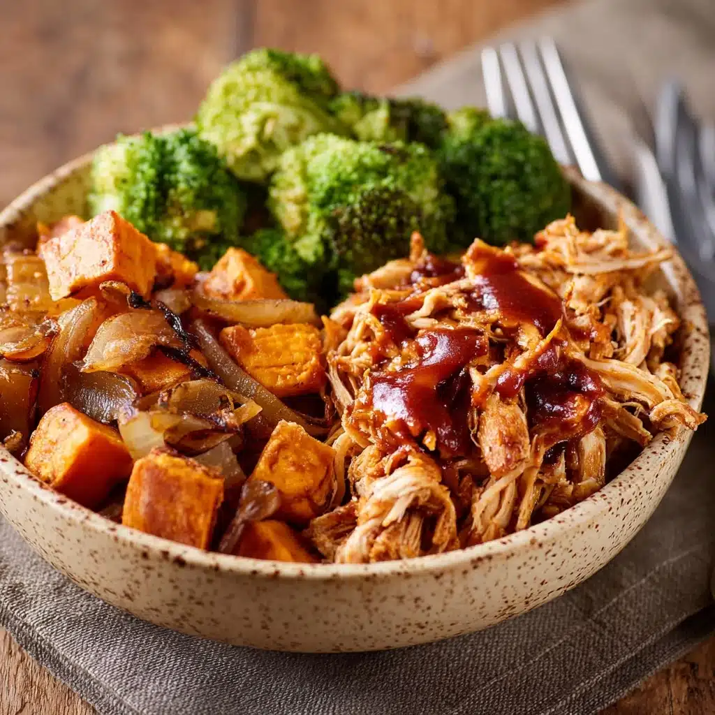 BBQ Chicken Sweet Potato Bowl Recipe - Recipe Image