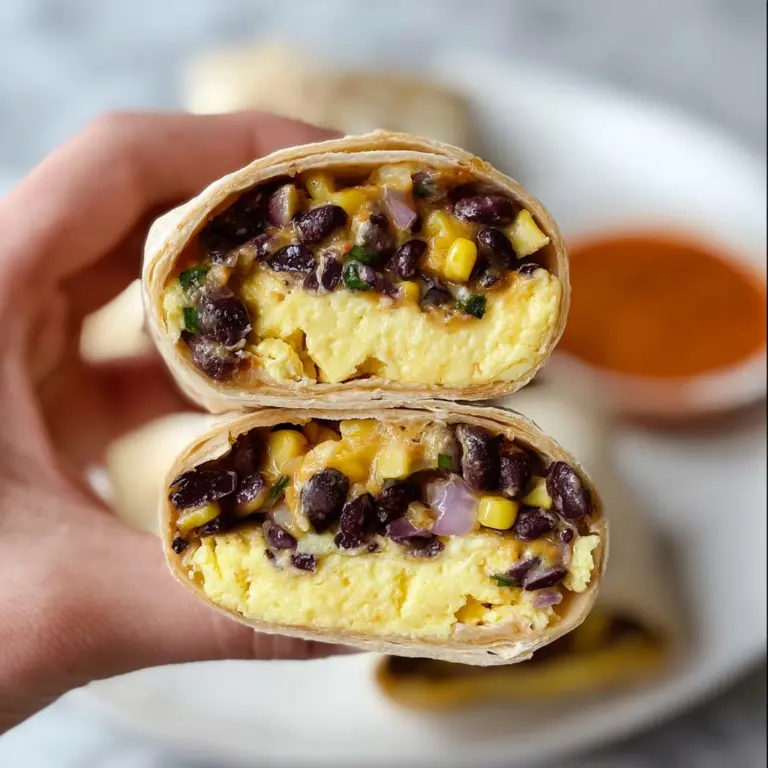 High-Protein Freezer Breakfast BurritosIngredients Recipe