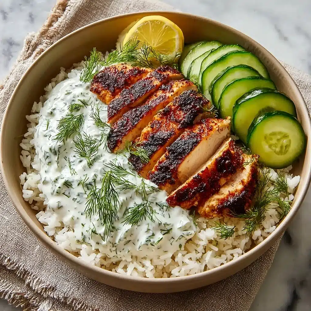 Chicken Tzatziki Bowls Recipe - Recipe Image