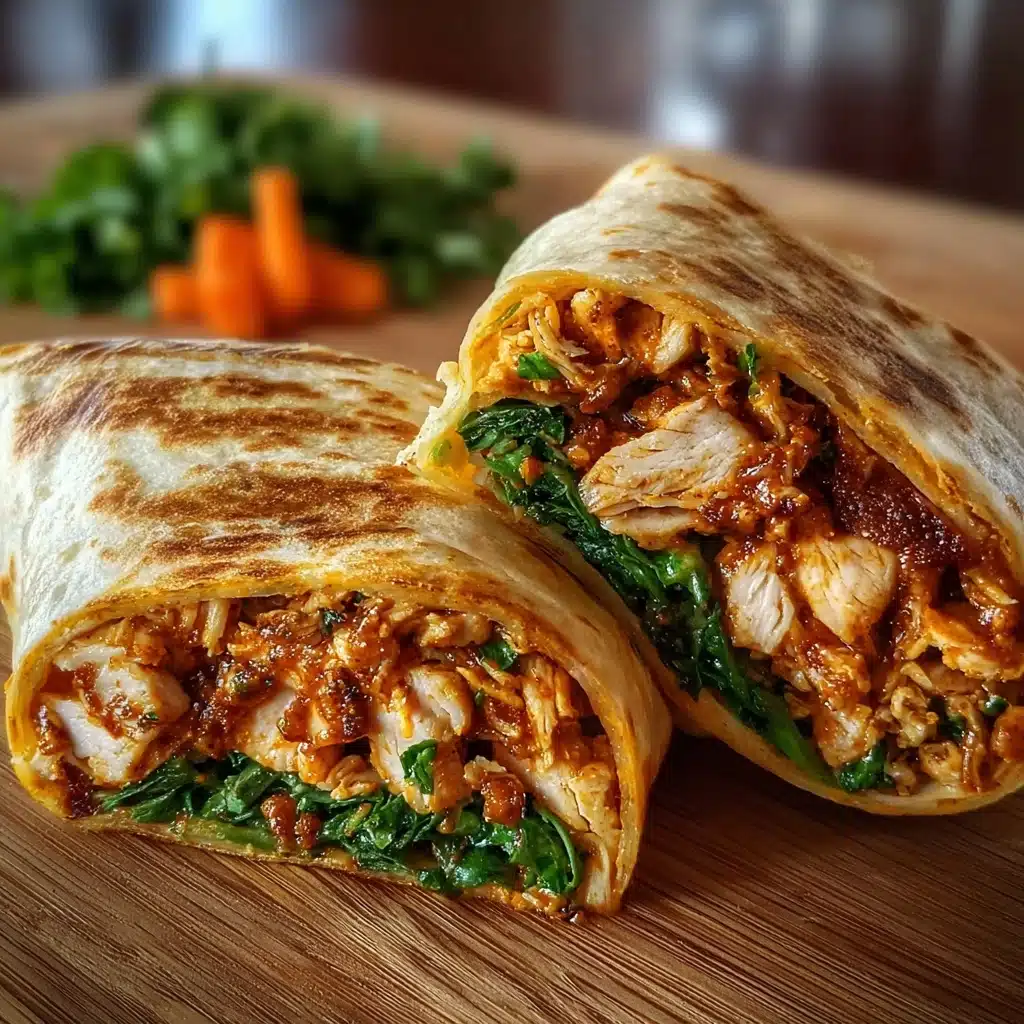 Sweet Chili Chicken Wraps Recipe