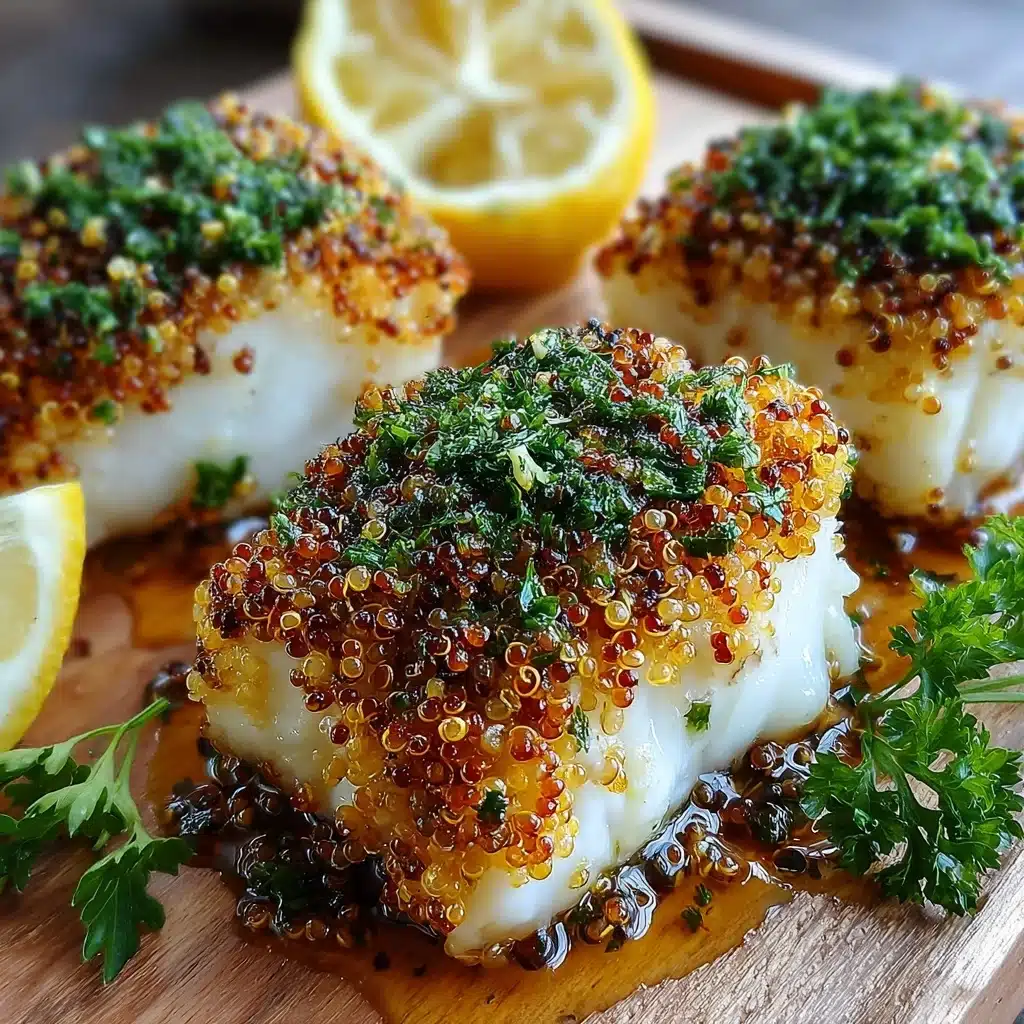 Zesty Crunch Garlic Lemon Cod Recipe - Recipe Image