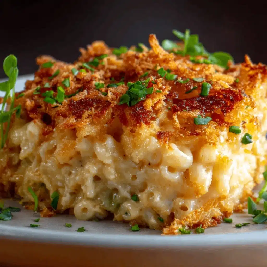 French Onion Chicken Rice Casserole Recipe