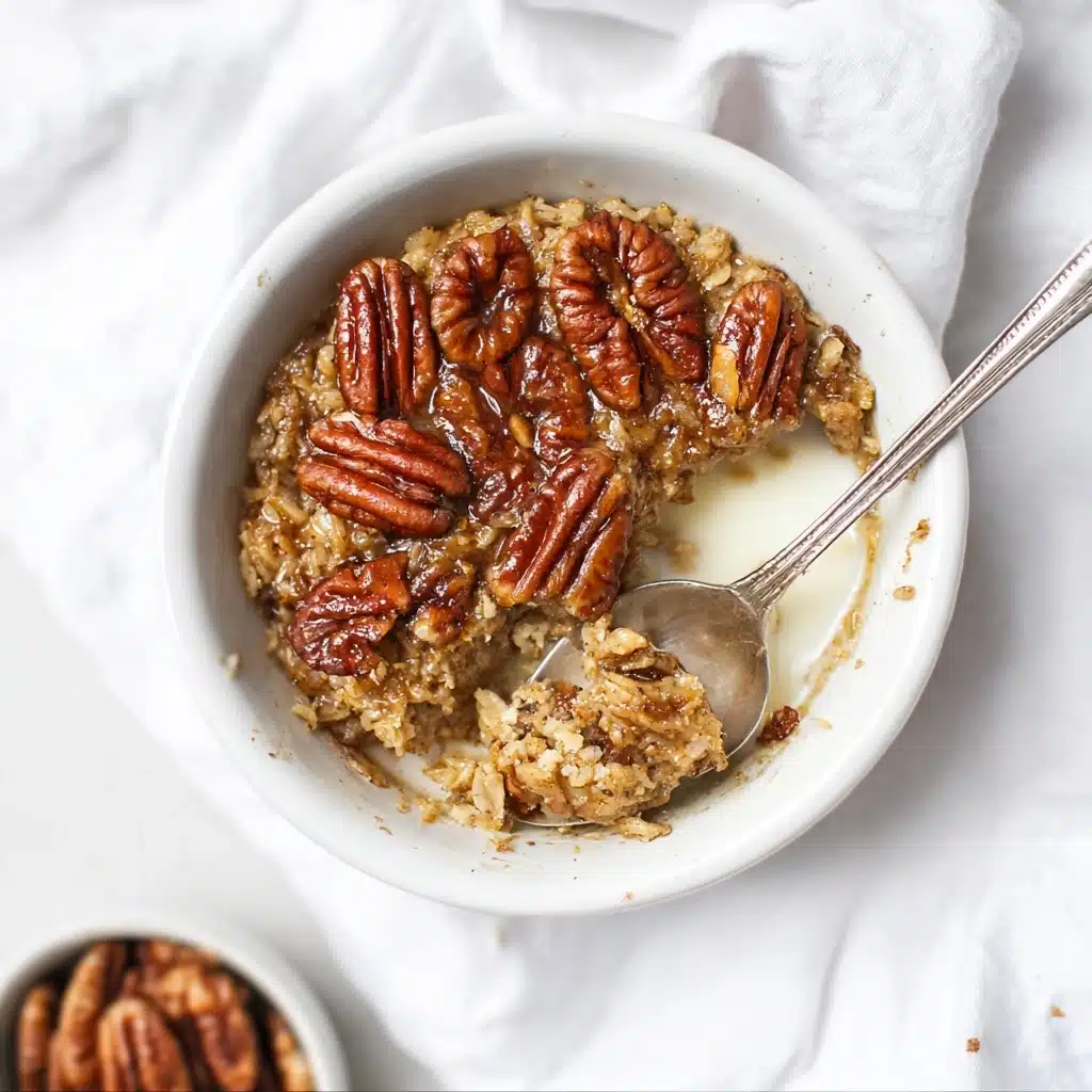 Pecan Pie Baked Oatmeal Recipe