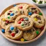 Peanut Butter M&M Chocolate Chip Cookies Recipe