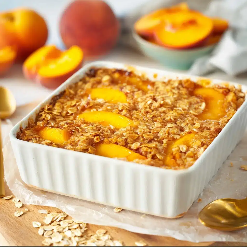 Peach Baked Oatmeal Recipe