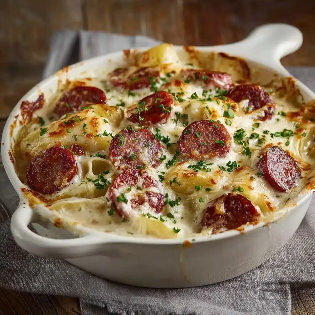 Kielbasa and Pierogi Bake Recipe