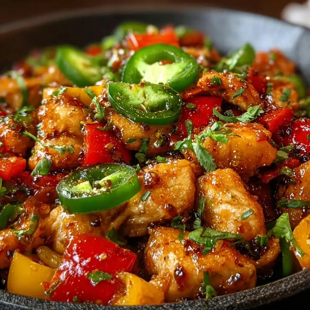 Spicy Jalapeño Chicken Stir Fry Recipe